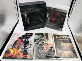 Metal Gear Solid V Phantom Pain Special Edition Japan with artbook 2-dis... - $45.99