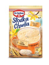 Dr.Oetker Slodka Chwila hot MILKY RICE treat in a mug: VANILLA 5pc. - $10.35