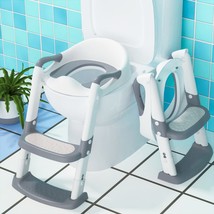 Potty Training Seat for Kids with Step Stool Ladder, Toddler Potty Train... - $37.99