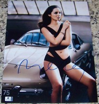 SALE READ! Lot of 2 Berenice Marlohe Signed 11x14 Photos GA GAI GV COA H... - £86.25 GBP