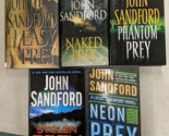 John Sandford Hardcovers Prey Series Easy Prey Phantom Prey Stolen Prey x5 - $24.74
