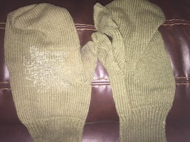 Cold Weather Vietnam Era Trigger Finger Mittens Military Gloves LARGE INSERTS - £9.51 GBP