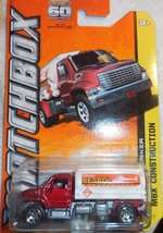 Matchbox 2013 MBX Construction &quot;Utiliity Tanker&quot; #70 of 120 On Sealed Card - £2.35 GBP