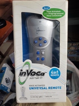 Invoca Voice Activated 4in1 Universal Remote Control: New - £39.32 GBP