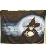 &quot;HUGE&quot; Halloween Witch Tapestry 60&quot;X80&quot; Oz  ...*~* FAST FREE SHIPPING ! ... - $18.88