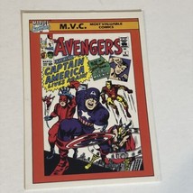 Avengers Trading Card Marvel Comics 1991 #136 - $1.97