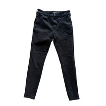 American Eagle Outfitters Hi-Rise Jegging 360 Super Stretch Black Denim ... - $299.06 MXN