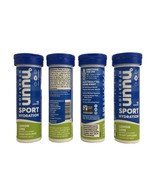 Lot of 4 NUUN Sport Hydration Lemon LIME 4 pack exp 08/2024 1g sugar per... - £6.77 GBP