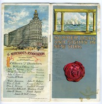 Summer Days And Nights in New York 1899 Summer City by the Sea Booklet - £190.70 GBP