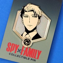 Spy x Family Loid Forger Golden Enamel Pin Figure Anime Manga - £7.89 GBP