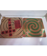 VINTAGE SHARON MFG CO TURN A WORD WOOD TURNTABLE FOR CROSSWORD GAME - £7.98 GBP