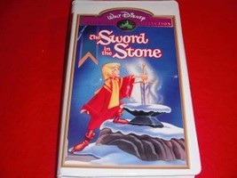 The Sword in the Stone VHS Walt Disney Film Clam Shell Case - £7.23 GBP