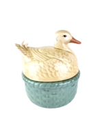 Duck on Nest Ceramic Trinket Dish - £17.08 GBP