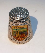 Thimble Souvenir Kolner Dom metal Germany - $18.17