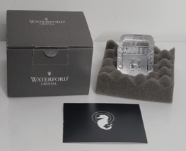 Waterford Solid Crystal B-A-B-Y Baby Building Block 2&quot; Paperweight - £19.92 GBP