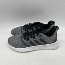 Adidas Cloudfoam Running Shoes HWI 28Y001 Women&#39;s Grey Black White Size 6 - £19.46 GBP
