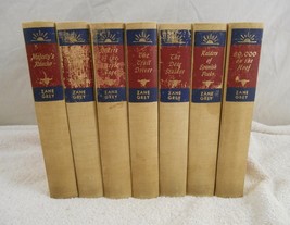 Vintage Zane Grey/Walter J. Black Series ( Lot Of 7 Books ) - £19.53 GBP
