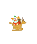 HALLMARK JINGLE BELL CLOWN 1988 MUSICAL CHRISTMAS KEEPSAKE ORNAMENTS - £7.85 GBP