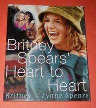 Britney Spears Heart To Heart Softbound Book By Lynne Spears Vintage 2000 - £39.08 GBP
