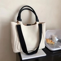 Casual Large Canvas Tote Bag Women  Bag Designer Women&#39;s Handbag s Big Shopper P - £141.65 GBP