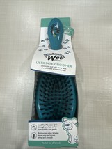 Wet Brush Pet Brush, Ultimate Groomer 2-in-1 Detangler - TEAL - All Breeds - £7.62 GBP