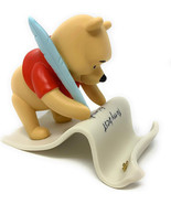 Pooh and Friends 300010 Spells Friendship YOU Porcelain Quill Pen Paper ... - $48.51