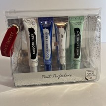 Victoria&#39;s Secret Holiday 2020 Pout Perfector Lip Gloss Set Of 4 Travel Bag - £17.85 GBP
