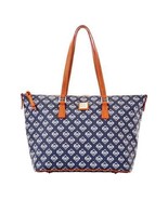 Dooney &amp; Bourke Tampa Bay Rays Zip Top Shopper Handbag Purse Bag sold eB... - £238.43 GBP
