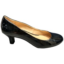 Mootsies Tootsies Kitten Heel Pumps Womens Size 8 Black Patent Leather S... - $27.69