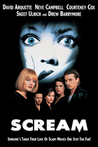 Scream 1996 Movie Poster Horror Art Film Print Size 11x17 24x36&quot; 27x40&quot; ... - £9.35 GBP+