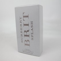 BRIT SPLASH for MEN by Burberry 100 ml/ 3.3 oz Eau de Toilette Spray NIB - £58.75 GBP