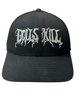 Dolls Kill Unisex Adults OS Black/White Embroidered Logo Trucker Hat - $356.49 MXN