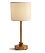 HEQET Cordless Table Lamp Small Gold Portable Rechargeable 2-Level Brigh... - $358.68 MXN