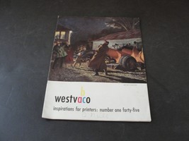 1944 Westvaco Inspirations for Printers, No.145-Copyright  the West Virginia Pul - £15.02 GBP