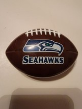 Vintage 2000s Seattle Seahawks Fridge Magnet Clip Football Shape VTG  - $14.65