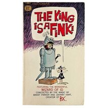 The King is a Fink 1969 Fawcett Gold Medal Book D0243 Comic Paperback