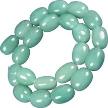 Green Aventurine Beads Jewelry Beading 1 Strand - £9.41 GBP