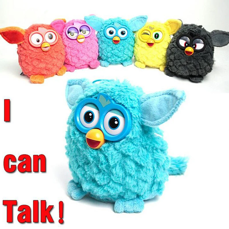 Electronic Pets Interactive Speak Toy Phoebe Firbi Fuby Owl Plush Recording - £23.62 GBP