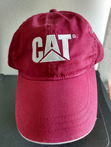 Mustang Cat Hat Caterpillar Cap Strapback Adjustable Unused Red - £18.90 GBP