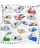 Snoopy Beds and Pillows Bundle-Digital Clipart-Art Clip-Gift Cards-Banne... - $37.17 MXN