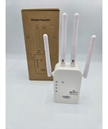  4-Antenna 120-240V 50W 1200 Mbps Wireless-N Wi-Fi Repeater  - $24.74