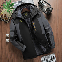 Winter Windproof And Cold-resistant Fleece-lined Thickened Mountaineerin... - $55.89+