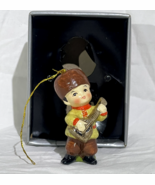 Vintage Berman Anderson Trims in Ceramic Christmas Ornament Slavic Boy Rare - €12,88 EUR