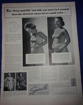 Spirella Girdle Magazine Print Advertisement 1939 - £3.92 GBP