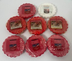 Lot Of New Yankee Candle Wax Tarts Christmas Holiday Scents Christmas Eve 8 - £11.08 GBP