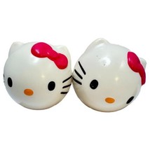Hedstrom Hello Kitty Play Stress Ball Lot 2 White Pink Sanrio 2013 - £23.60 GBP