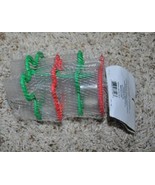 Christmas Cookie Cutters Soft Grip Plastic 5 Pc Holiday - £6.30 GBP