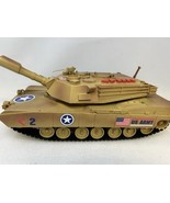 US Army M1 Abrams RC Tank Desert Camouflage – Lights &amp; Sounds – Broken B... - $19.75