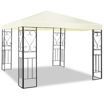 10 x 10 Ft Outdoor Steel Frame Gazebo Shelter with Waterproof Polyester ... - $6,210.35 MXN