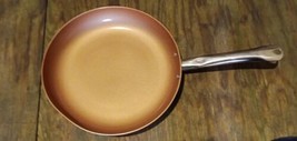 Copper Chef 12 &quot; Round Fry Pan/lid (Preowned) - £27.59 GBP